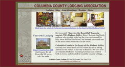 Desktop Screenshot of columbiacountylodging.com